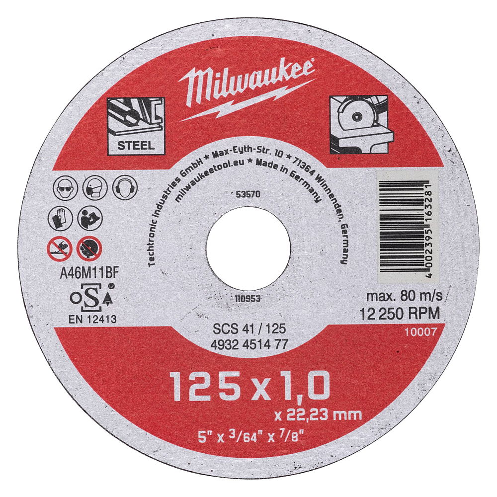 DISQUES À TRONÇONNER